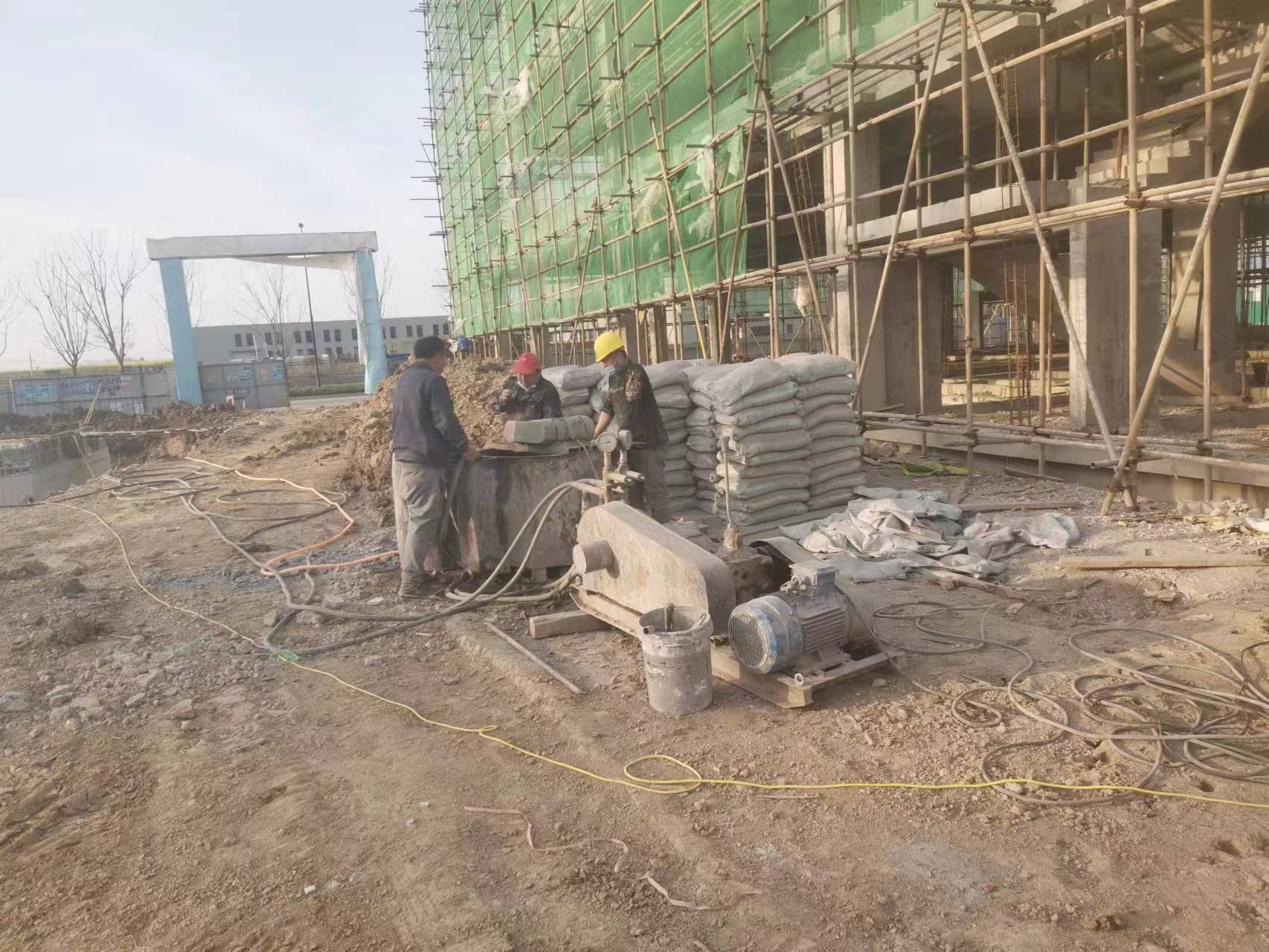 中方别墅下沉注浆